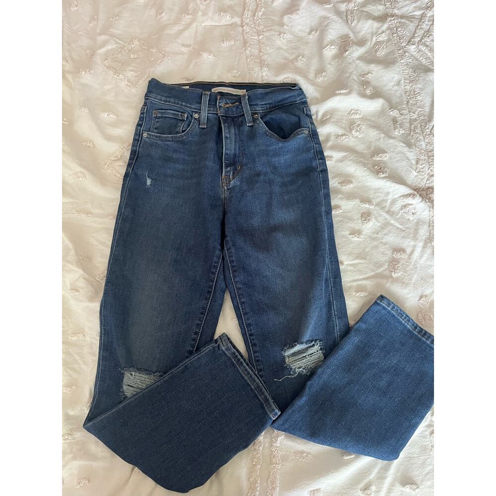 Levi’s 724 High Rise Slim Straight Crop